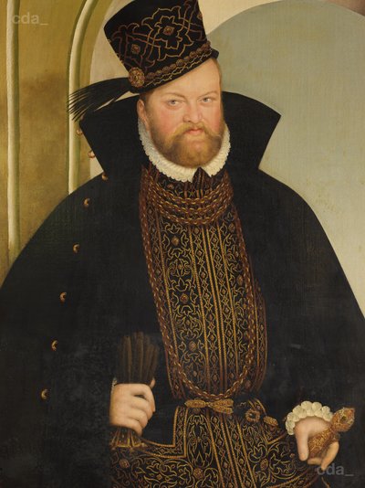 Retrato del Elector Augusto de Lucas Cranach the Younger  